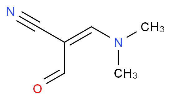 (Z)-3-(Dimethylamino)-2-formyl-2-propenenitrile_Molecular_structure_CAS_)
