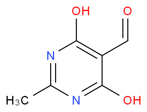 4,6-Dihydroxy-2-methyl-pyrimidine-5-carbaldehyde_Molecular_structure_CAS_14160-85-1)