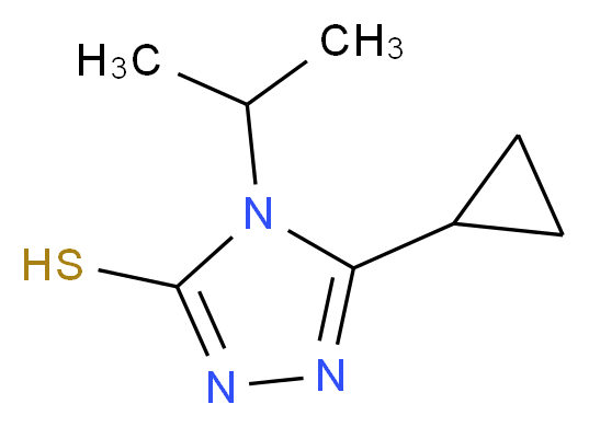 5-Cyclopropyl-4-isopropyl-4H-1,2,4-triazole-3-thiol_Molecular_structure_CAS_)