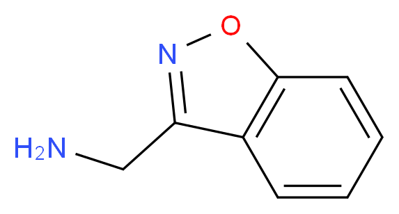 1,2-benzoxazol-3-ylmethanamine_Molecular_structure_CAS_)