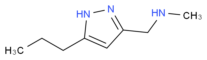 N-Methyl-1-(5-propyl-1H-pyrazol-3-yl)methanamine_Molecular_structure_CAS_880361-74-0)