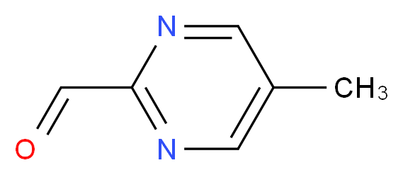 2-PYRIMIDINECARBOXALDEHYDE, 5-METHYL-_Molecular_structure_CAS_90905-62-7)