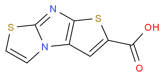 thieno[2',3':4,5]imidazo[2,1-b][1,3]thiazole-2-carboxylic acid_Molecular_structure_CAS_)