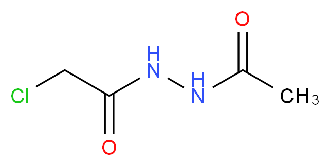 N'-Acetyl-2-chloroacetohydrazide_Molecular_structure_CAS_4002-21-5)