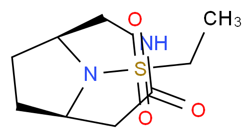 (1S*,6R*)-9-(ethylsulfonyl)-3,9-diazabicyclo[4.2.1]nonan-4-one_Molecular_structure_CAS_)