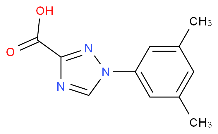 1-(3,5-DiMethylphenyl)-1H-1,2,4-triazole-3-carboxylic acid_Molecular_structure_CAS_1245644-75-0)
