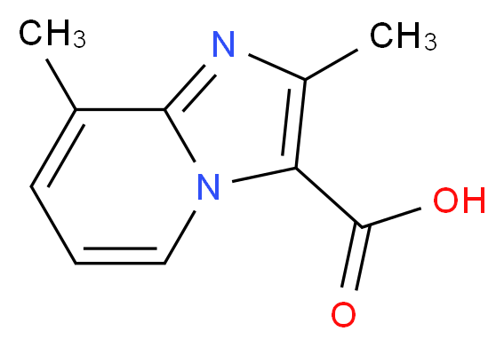 2,8-Dimethylimidazo[1,2-a]pyridine-3-carboxylic acid_Molecular_structure_CAS_)