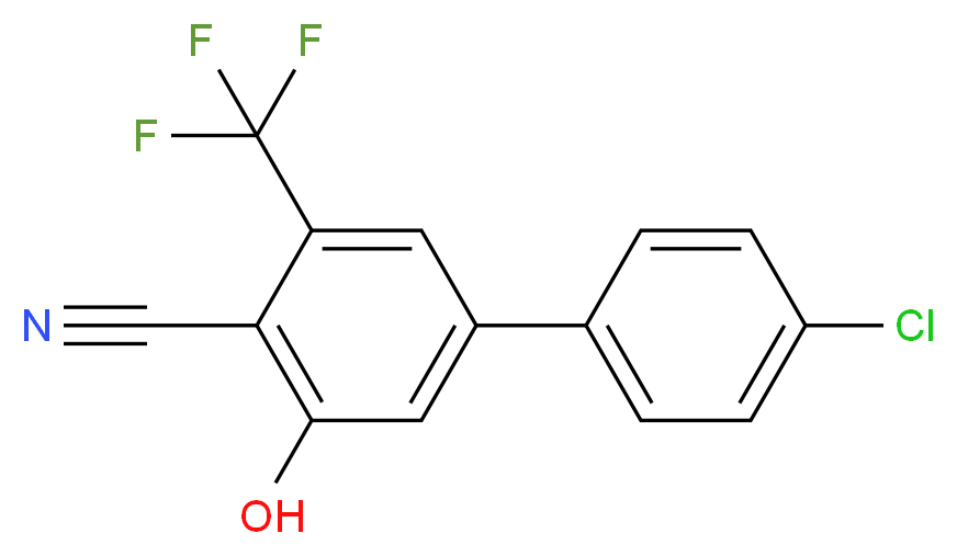 4'-Chloro-3-hydroxy-5-(trifluoromethyl)-[1,1'-biphenyl]-4-carbonitrile 98%_Molecular_structure_CAS_147381-62-2)