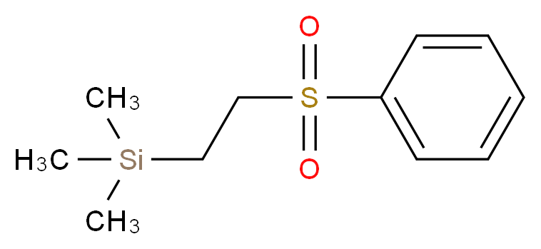 Phenyl 2-trimethylsilylethyl sulfone_Molecular_structure_CAS_73476-18-3)
