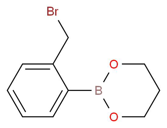 1,3-Dioxa-2-(2-bromomethylphenyl)-borinane_Molecular_structure_CAS_)