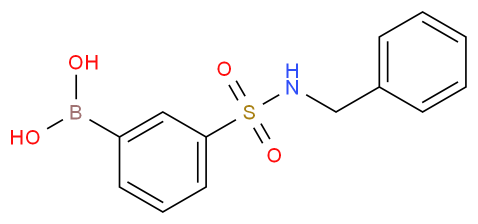 3-(Benzylsulfamoyl)benzeneboronic acid_Molecular_structure_CAS_690662-91-0)