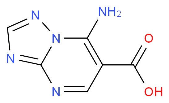7-Amino[1,2,4]triazolo[1,5-a]pyrimidine-6-carboxylic acid_Molecular_structure_CAS_)