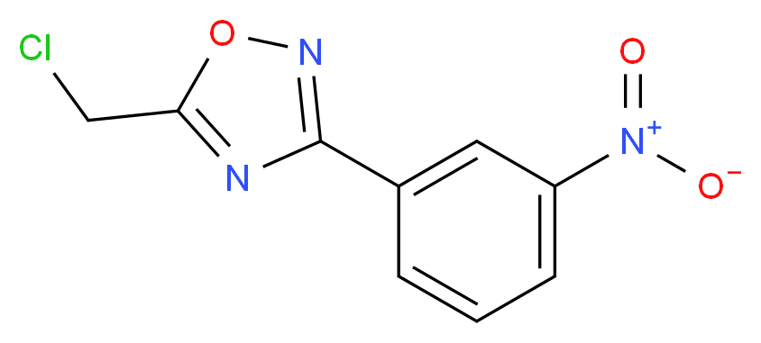 5-(Chloromethyl)-3-(3-nitrophenyl)-1,2,4-oxadiazole_Molecular_structure_CAS_6595-78-4)