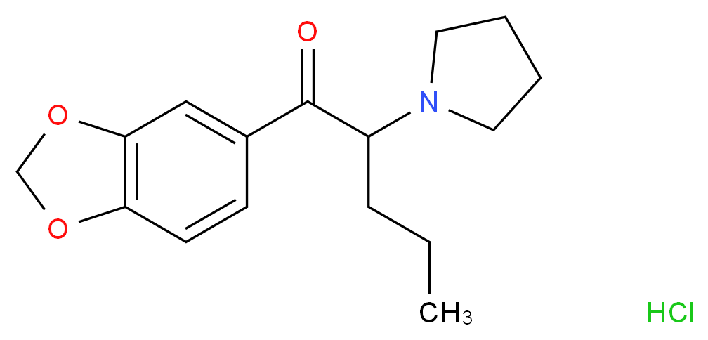 Methylenedioxy Pyrovalerone Hydrochloride_Molecular_structure_CAS_24622-62-6)