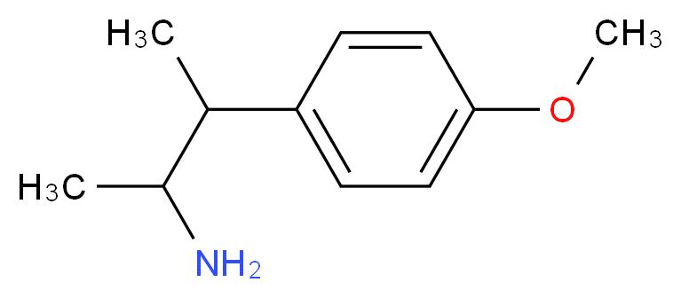 3-(4-methoxyphenyl)butan-2-amine_Molecular_structure_CAS_)