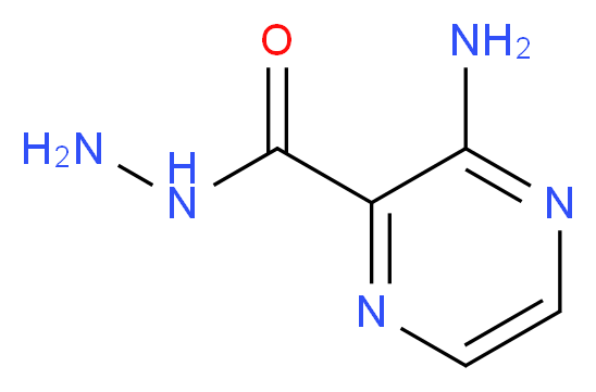 3-aminopyrazine-2-carbohydrazide_Molecular_structure_CAS_6761-52-0)
