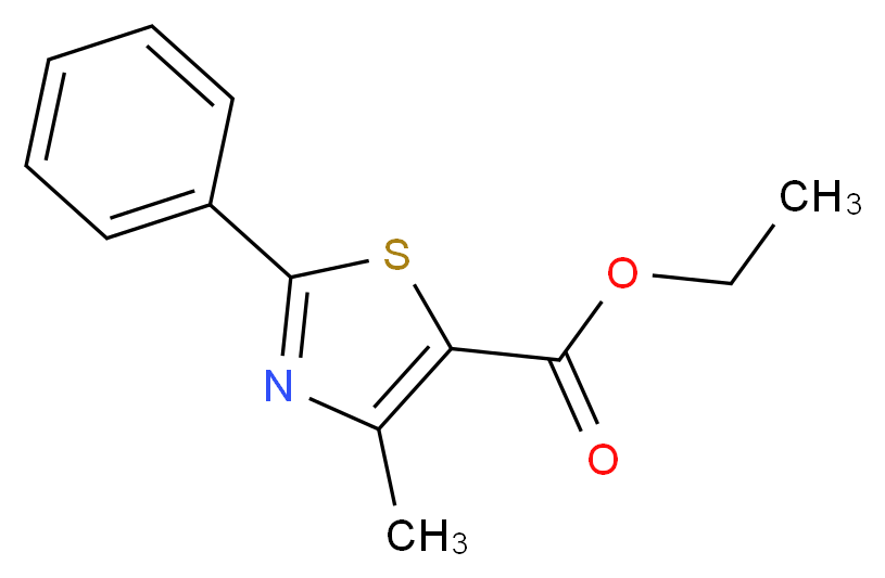 Ethyl 4-methyl-2-phenyl-1,3-thiazole-5-carboxylate_Molecular_structure_CAS_53715-64-3)
