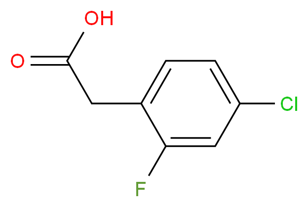 4-Chloro-2-fluorophenylacetic acid_Molecular_structure_CAS_)