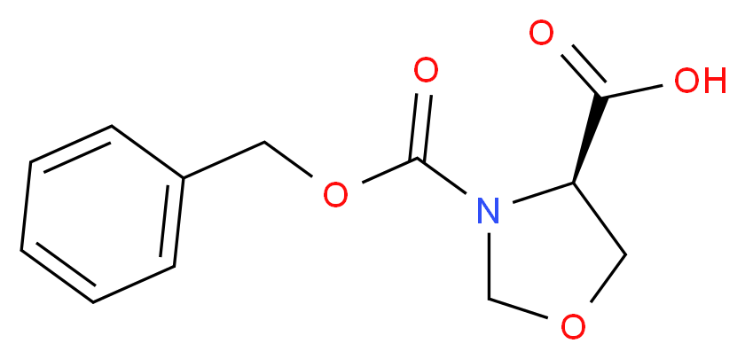 (R)-(+)-3-(Benzyloxycarbonyl)-4-oxazolidinecarboxylic acid_Molecular_structure_CAS_97534-84-4)