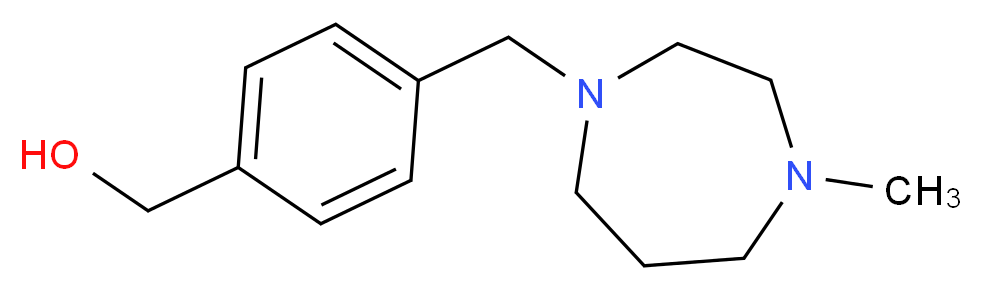 {4-[(4-methylperhydro-1,4-diazepin-1-yl)methyl]phenyl}methanol_Molecular_structure_CAS_884507-50-0)