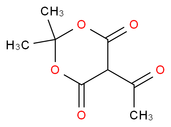 5-Acetyl-2,2-dimethyl-1,3-dioxane-4,6-dione_Molecular_structure_CAS_72324-39-1)