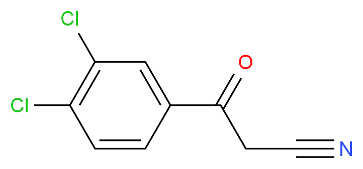 3-(3,4-Dichlorophenyl)-3-oxopropanenitrile_Molecular_structure_CAS_4640-68-0)