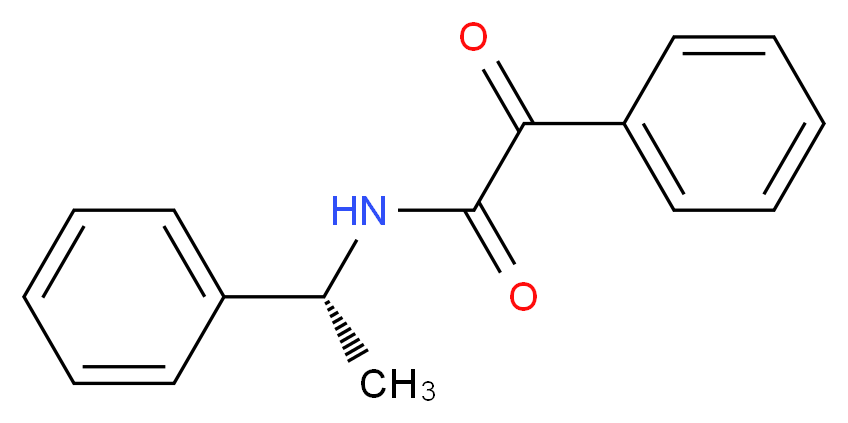 α-Oxo-N-[(R)-1-phenylethyl]phenylacetamide_Molecular_structure_CAS_10549-15-2)