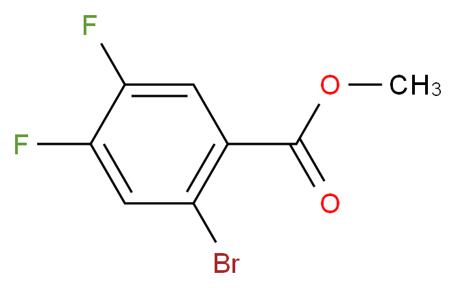 Methyl 2-bromo-4,5-difluorobenzoate_Molecular_structure_CAS_878207-28-4)