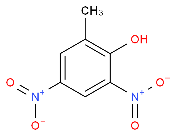 2-Methyl-4,6-dinitrophenol_Molecular_structure_CAS_534-52-1)