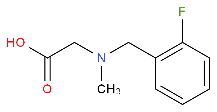 N-(2-fluorobenzyl)-N-methylglycine_Molecular_structure_CAS_1048922-32-2)