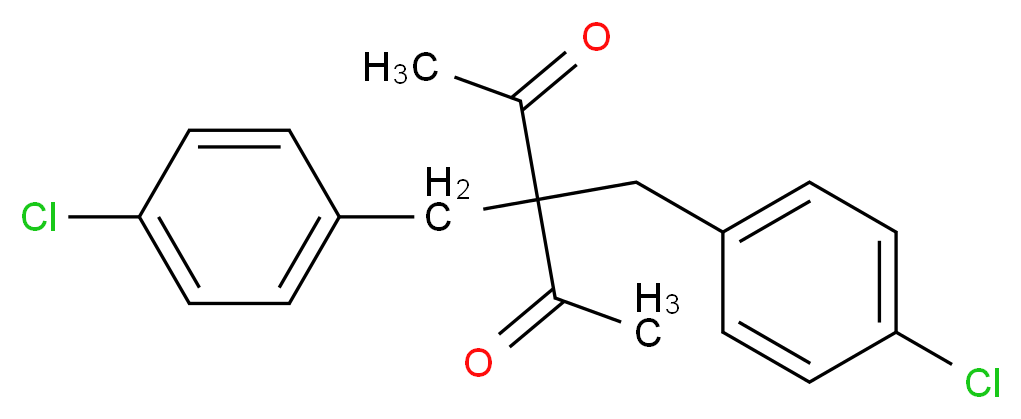 3,3-Bis(4-chlorobenzyl)-2,4-pentanedione_Molecular_structure_CAS_130745-77-6)