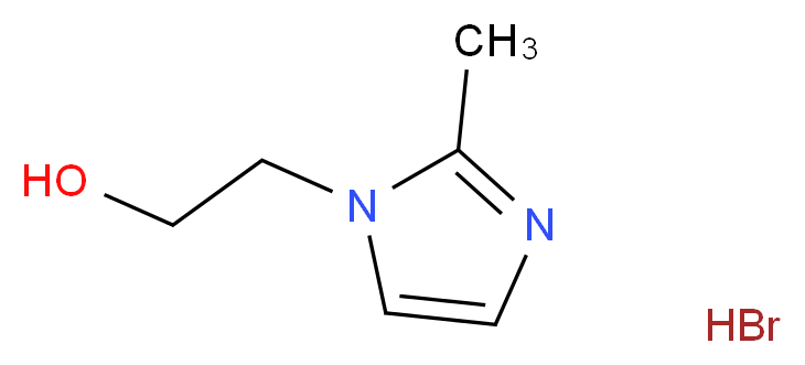 2-(2-Methyl-1H-imidazol-1-yl)ethanol hydrobromide_Molecular_structure_CAS_1615-15-2)