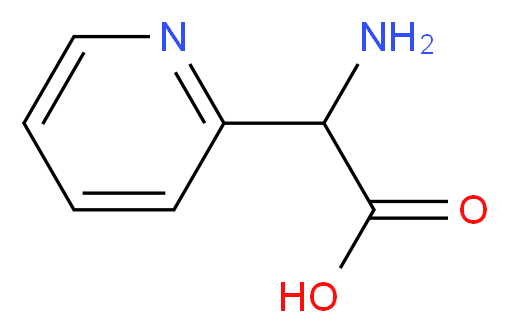AMINO-PYRIDIN-2-YL-ACETIC ACID_Molecular_structure_CAS_62451-88-1)