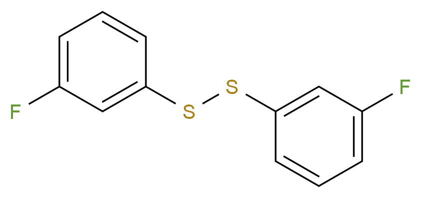 Bis(3-fluorophenyl) disulfide_Molecular_structure_CAS_63930-17-6)