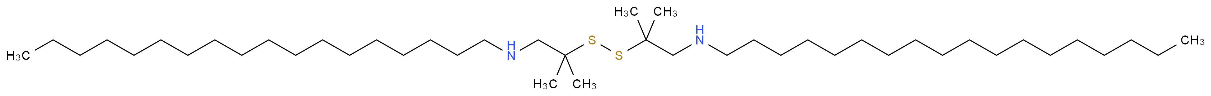N1-(2-{[1,1-dimethyl-2-(octadecylamino)ethyl]dithio}-2-methylpropyl)octadecan-1-amine_Molecular_structure_CAS_)
