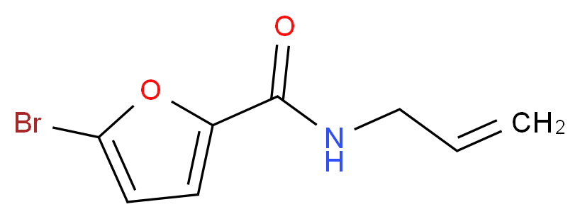N-allyl-5-bromo-2-furamide_Molecular_structure_CAS_457938-24-8)