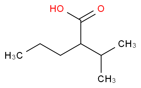 rac 2-Isopropyl Pentanoic Acid (Sodium Valproate Impurity C)_Molecular_structure_CAS_62391-99-5)