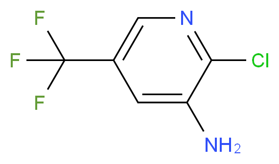 2-Chloro-5-(trifluoromethyl)pyridin-3-amine_Molecular_structure_CAS_72587-18-9)