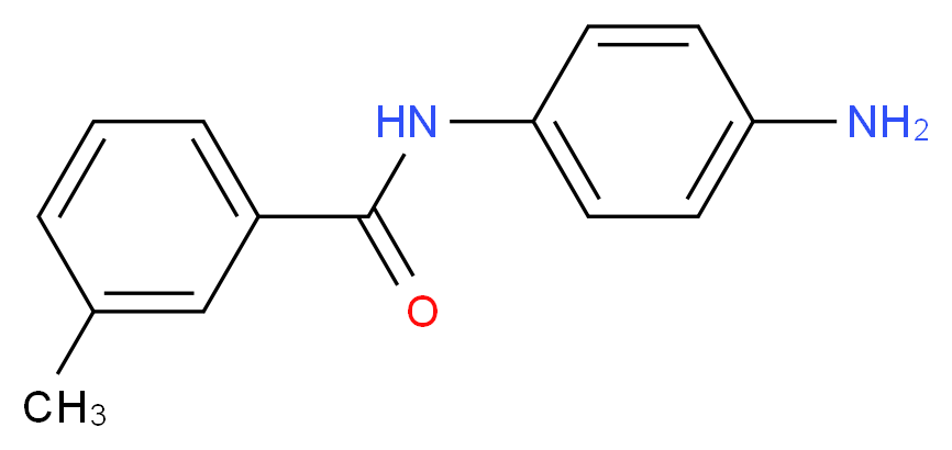 N-(4-Aminophenyl)-3-methylbenzamide_Molecular_structure_CAS_)