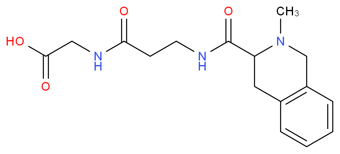 N-[(2-methyl-1,2,3,4-tetrahydro-3-isoquinolinyl)carbonyl]-beta-alanylglycine_Molecular_structure_CAS_)