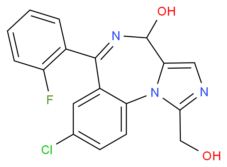 1',4-Dihydroxy Midazolam_Molecular_structure_CAS_64740-68-7)
