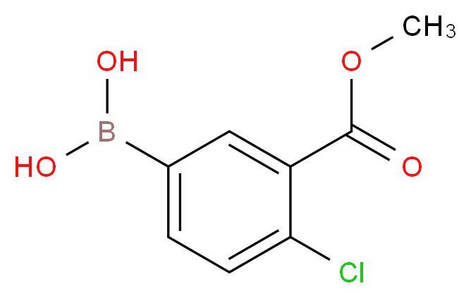 4-Chloro-3-(methoxycarbonyl)benzeneboronic acid 98%_Molecular_structure_CAS_874219-45-1)