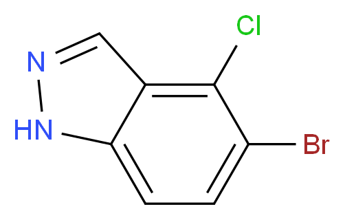 5-Bromo-4-chloro-1H-indazole_Molecular_structure_CAS_1082041-90-4)