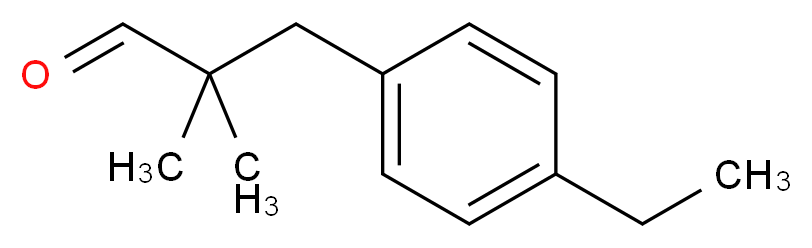3-(4-Ethylphenyl)-2,2-diMethylpropanal_Molecular_structure_CAS_67634-15-5)