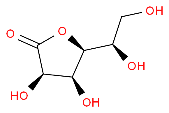 D-Gulonic acid γ-lactone_Molecular_structure_CAS_6322-07-2)