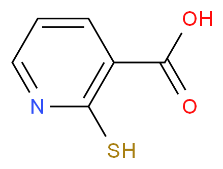 2-Mercaptonicotinic acid_Molecular_structure_CAS_)