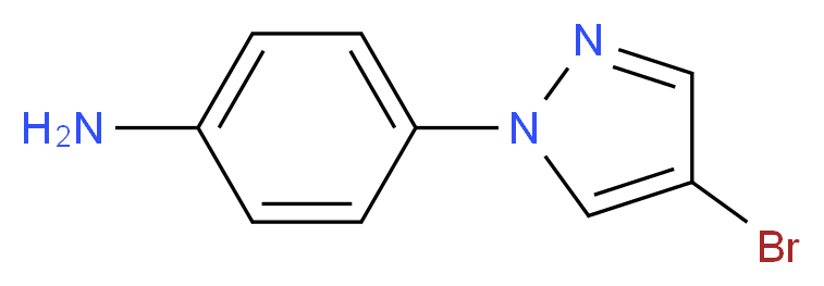 4-(4-bromo-1H-pyrazol-1-yl)aniline_Molecular_structure_CAS_681441-17-8)