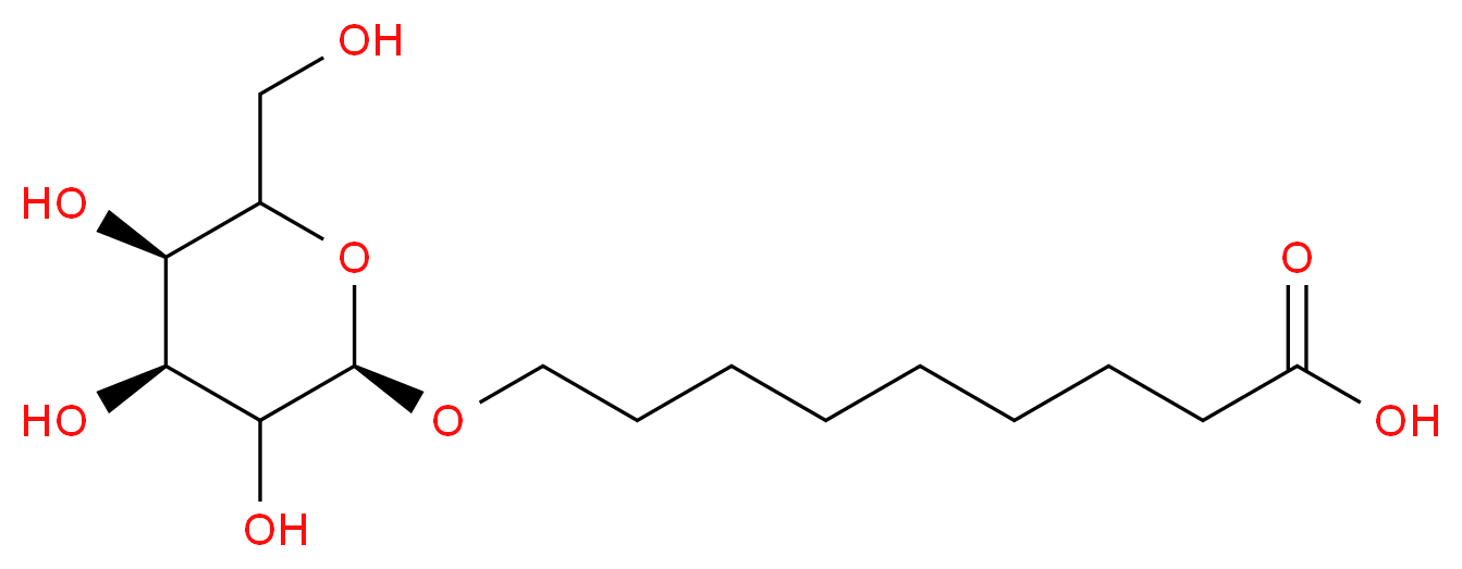 9-(β-D-Galactopyranosyloxy)nonanoic Acid_Molecular_structure_CAS_83345-63-5)