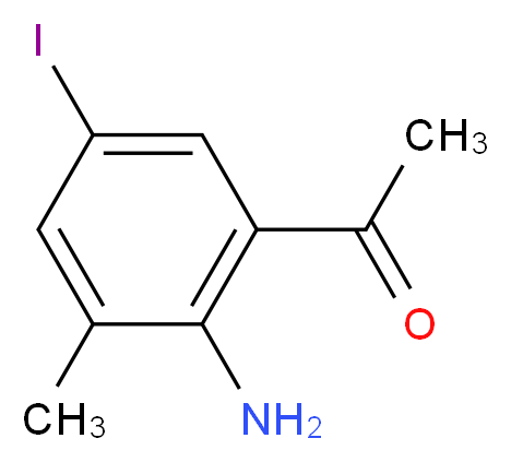 1-(2-Amino-5-iodo-3-methylphenyl)-1-ethanone_Molecular_structure_CAS_935292-72-1)