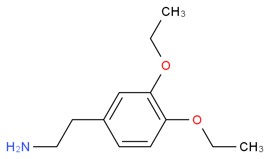 2-(3,4-Diethoxy-phenyl)-ethylamine_Molecular_structure_CAS_)